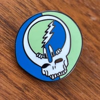 Image 1 of Steal Yer Face Kilroy Jones B/G Enamel Pin