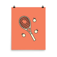 Image 2 of Racket Print