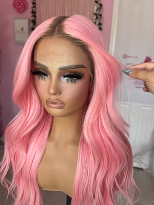 Image of pink waves luxury (ready to ship)