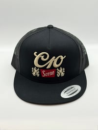 Image 4 of C10 Scene SnapBack Mesh Puff Embroidery 