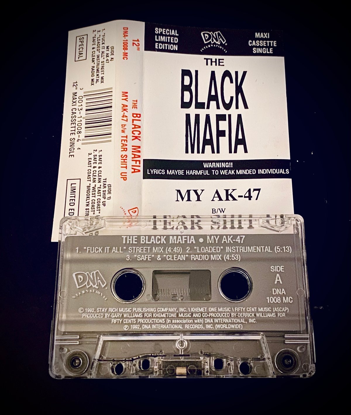 Image of The Black Mafia â€œMy Ak-47/Tear shit upâ€�