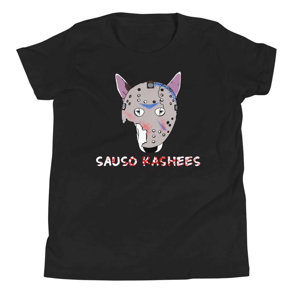 Image of SAUSO KASHEES YOUTH SHORT SLEEVE / BLUE