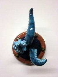 Image 1 of Teal Tentacle Jewelry Holder
