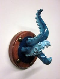 Image 2 of Teal Tentacle Jewelry Holder