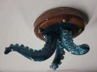 Image 3 of Teal Tentacle Jewelry Holder