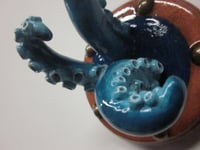 Image 4 of Teal Tentacle Jewelry Holder