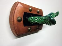 Image 2 of Green double tentacle jewelry holder