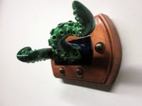Image 3 of Green double tentacle jewelry holder