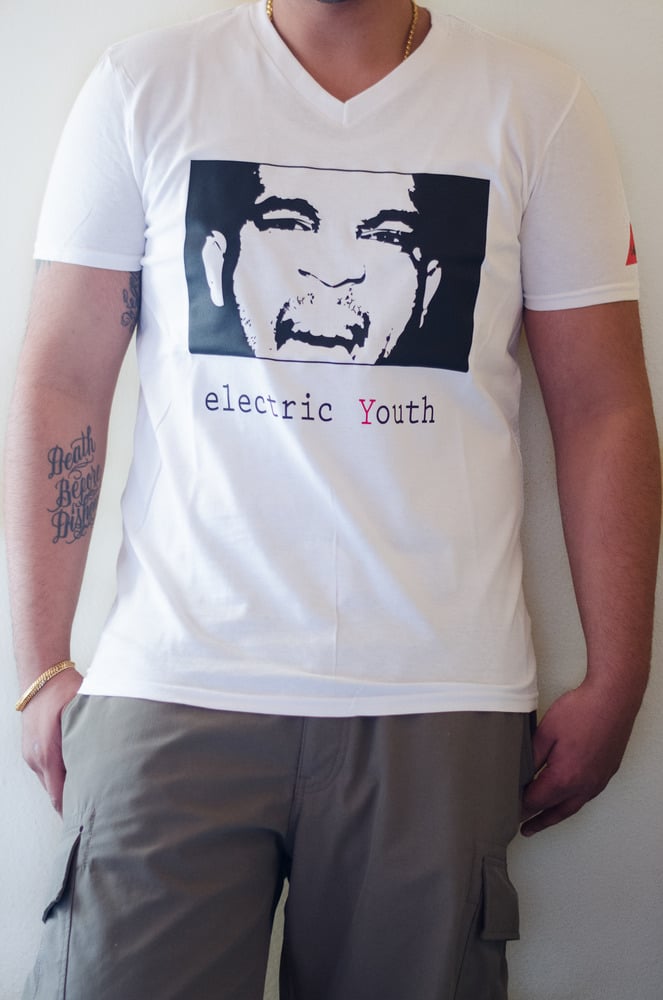 Image of ELECTRIC YOUTH: White V-Neck