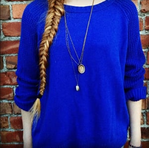 Image of Electric Blue Sweater