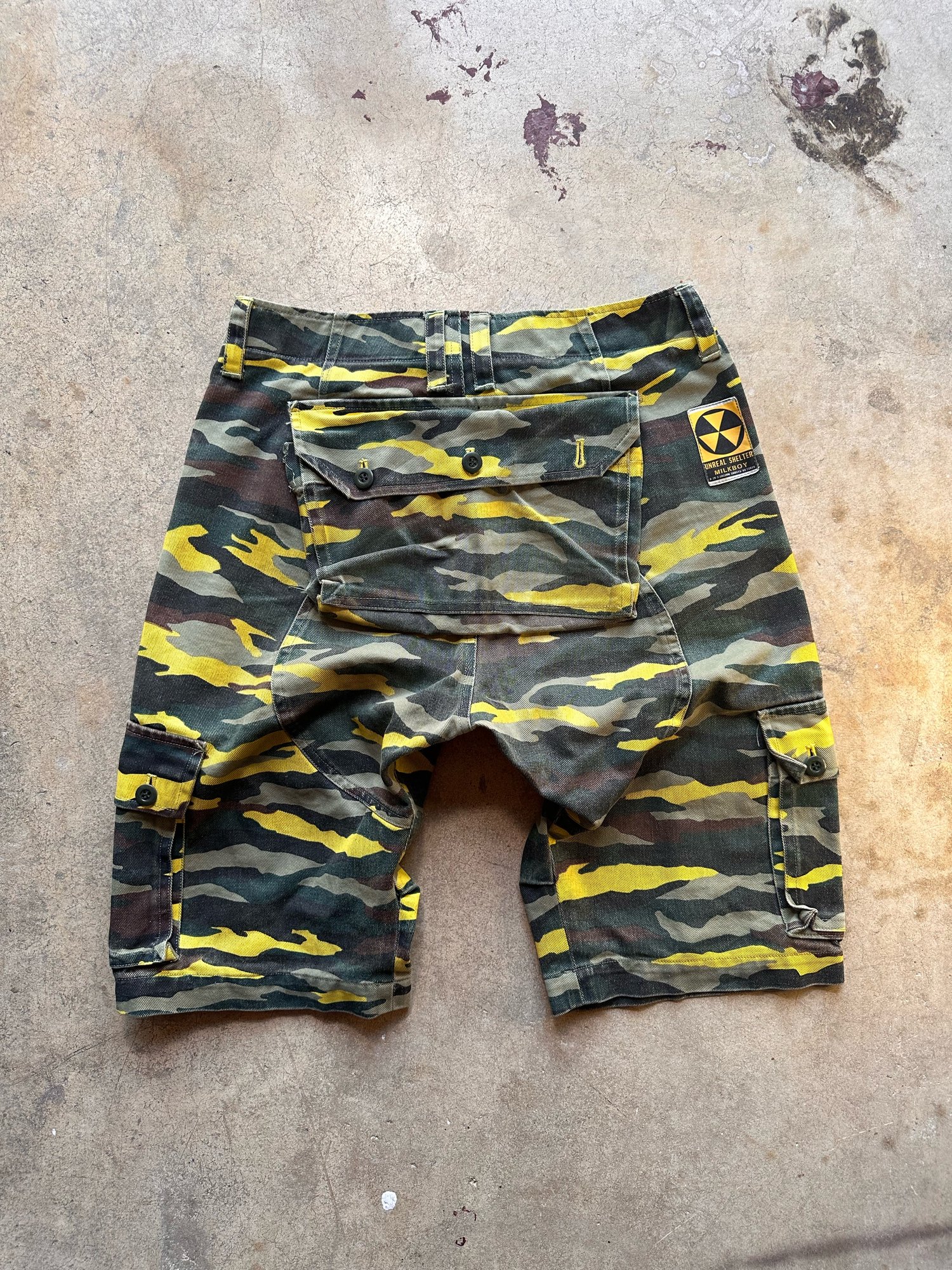 Image of Milkboy 2003 Tiger Camo Jorts