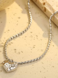 Image 4 of Heart Pendant Necklace