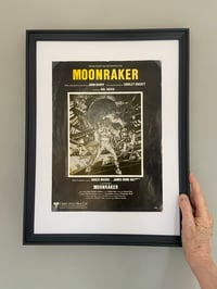 Image 5 of Moonraker, James Bond film, framed 1979 vintage sheet music 