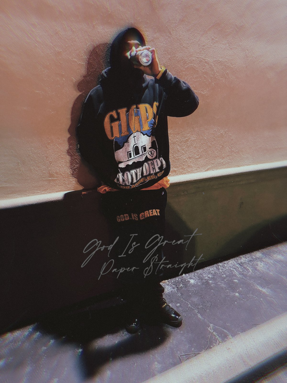 GIGPS SZN 25 SWEATPANTS - BLACK | GOD IS GREAT PAPER STRAIGHT