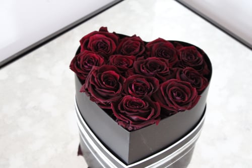Image of Preserved Rose Heart Box