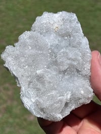 Image 1 of Druzy Quartz With UV Calcite Specimen #2550