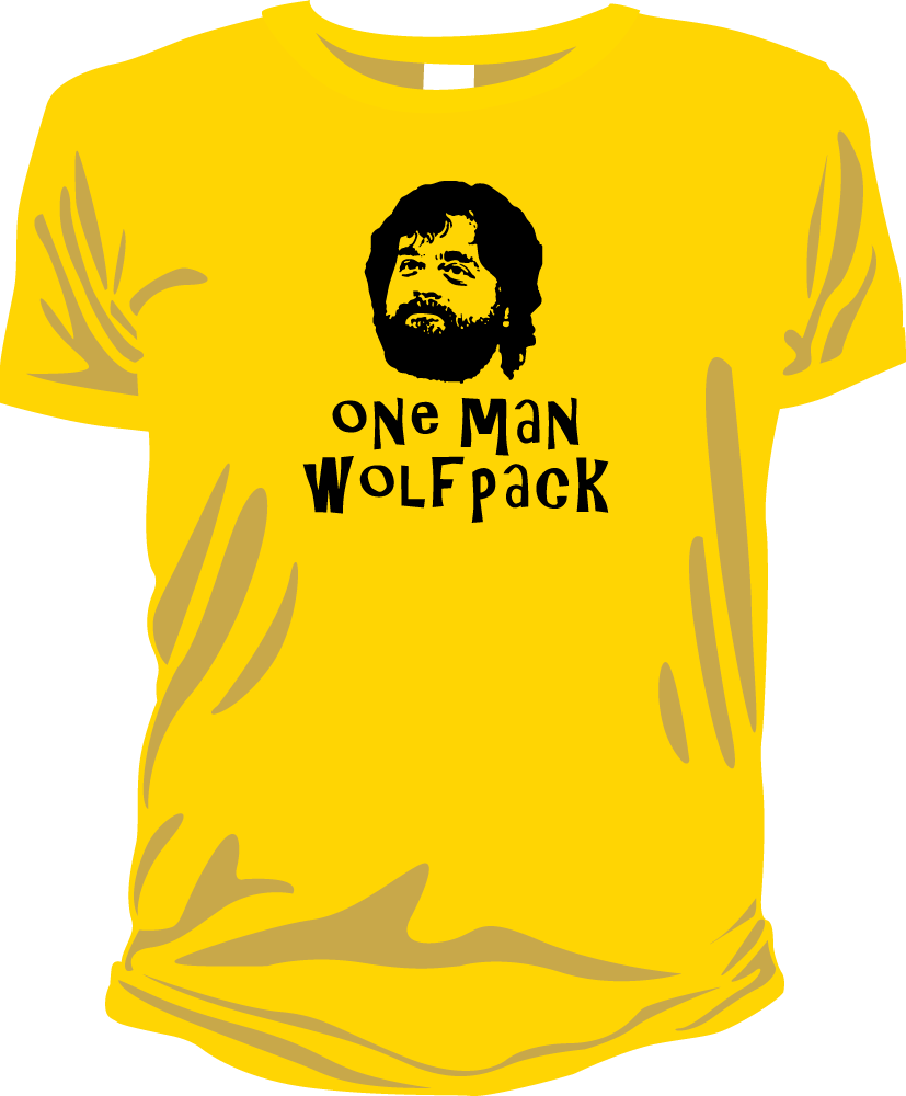 Image of One Man Wolf Pack (Hangover)