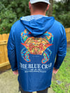 Long Sleeve Performance UPF Blue Crab Shirt 