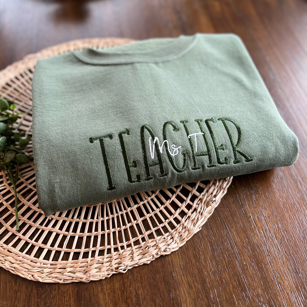 Image of Teacher crewneck