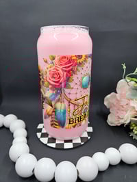 Image 1 of Just Breathe Libbey Glass Cup