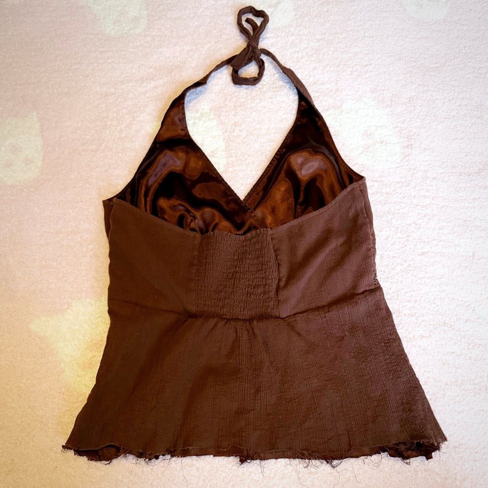 Image of Robbie Bee Halter Top (M)