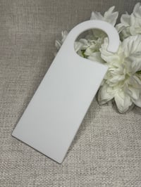 Image 1 of Acrylic Door Hanger Blank 