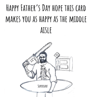 Middle Aisle Dad 