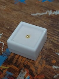 Image 1 of Gold button- 0.25g