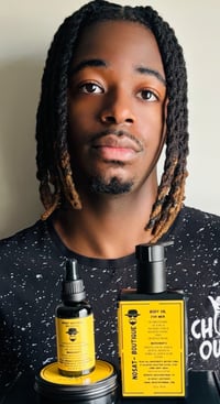 Image 3 of Men: Body Oil-Beard Oil & Beard Balm 3pcs Set