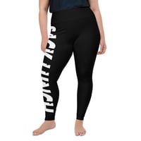 Image 2 of Black Plus Size Leggings