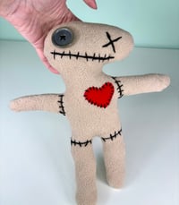 Image 1 of Flat Weighted Wonky Voodoo Doll