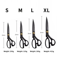 Image 6 of Professional Sewing Scissors Tailor Scissors Embroidery Scissor Fabric Needlework Cutting DIY Sewing