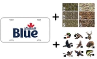 Image 1 of Labatt Blue Build A Beer Plate