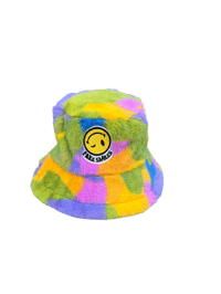 tri color bucket hat 