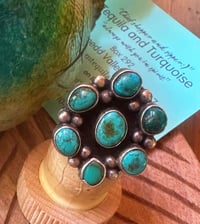 Image 1 of Royston vintage cluster ring 