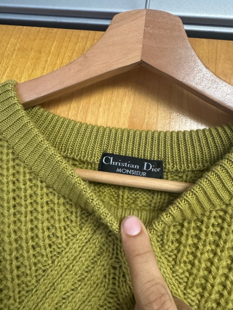 Image of Christian Dior Knit Sweater