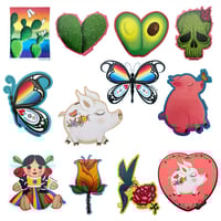 Cacti and friends stickers 