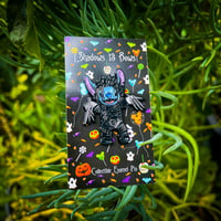 Image 1 of Edward Scissorhands Stitch Enamel Pin