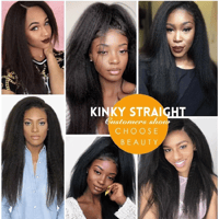 Image 11 of Kinky Straight Glueless Wig 180 