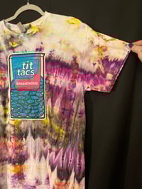 Image 3 of LARGE  Tit-Tacs Tie Dye Shirt