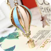 Image of Hot air balloon necklace