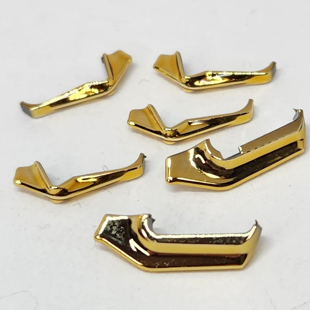 1:25 64 Impala bumper guards (2 sets) | Lowrider Model Car Parts