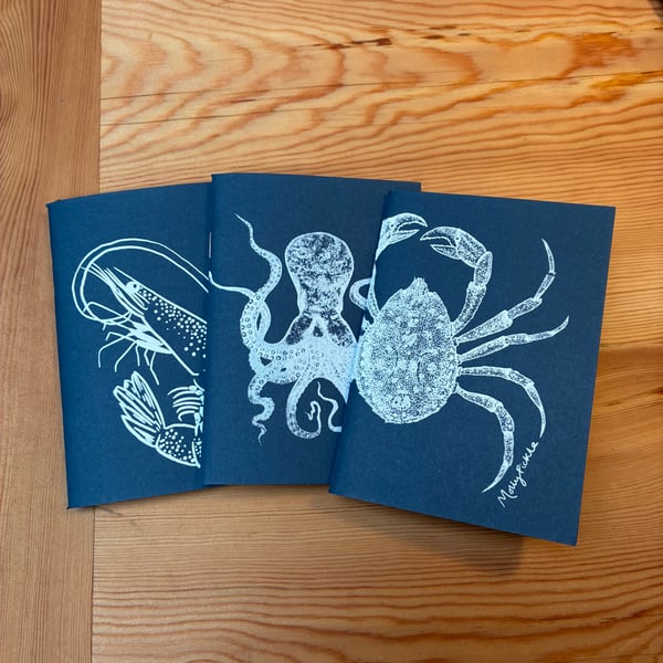 Image of Sea creature notebooks