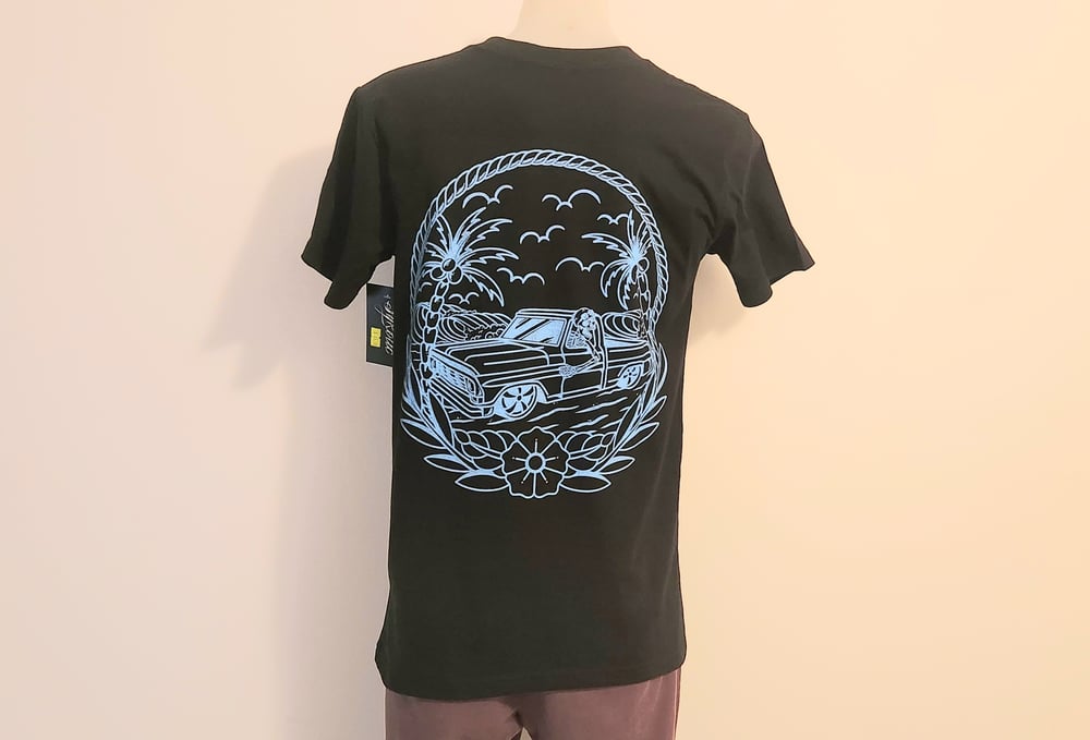 Image of Run To Paradise Tee (Black)