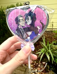 Image 1 of Monsters in Love 3” Lollipop CHARITY charms! 