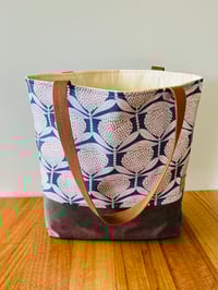Image 1 of Fabric Tote - Printed Waratah