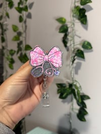 pink floral stethoscope 