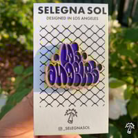 LA THROWUP’  PURPLE/YELLOW 