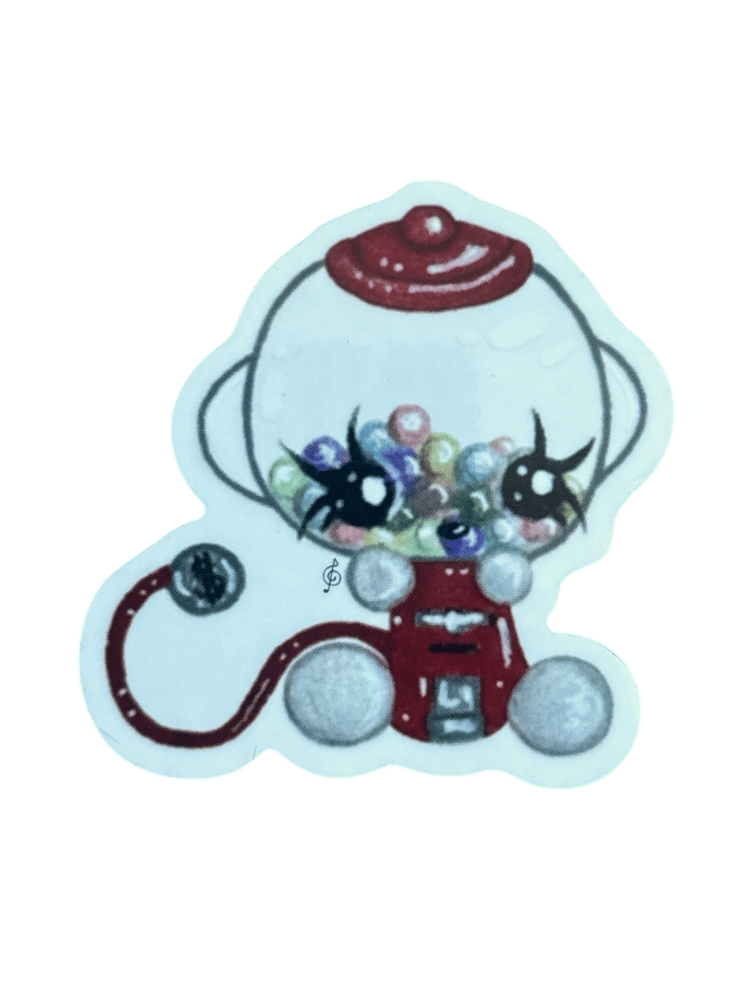 Image of Trinklets Gumball Machine 3inch (transparent head) 