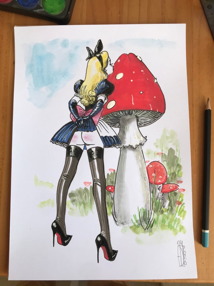 Image of Alice and the Fetish Mushroom 4